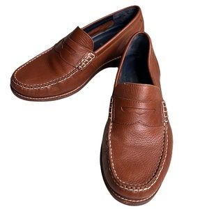 PRICE REDUCED! Cole Haan brown Pinch Maine Classic leather loafers Sz 7.5